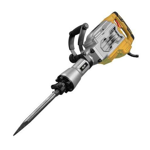 Blim Martillo Rompedor 1700W - Potencia de Impacto 60J - 1.900 Impactos por Minuto - Tecnologia Antivibracion - Incluye 2 Cinceles