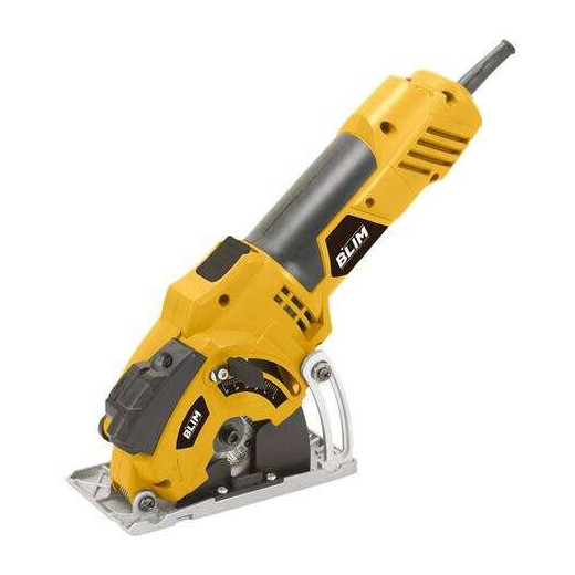 Blim Mini Sierra Circular 85mm - Potencia 500W - Velocidad 7000rpm - Capacidad de Corte 0-25mm - Incluye 3 Discos de Corte