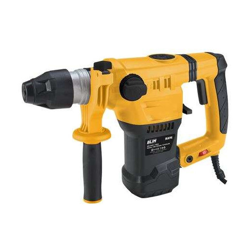 Blim Martillo SDS-Plus 1500W 150-750rpm - 4 Funciones - Potencia de Impacto 6.5J - 4.000 Impactos por Minuto - Incluye Brocas y Cinceles