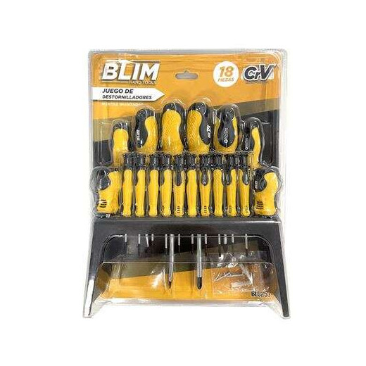 Blim Juego 18 Piezas Destornilladores