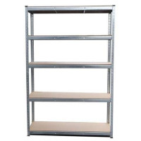 Blim Estanteria Galvanizada 5 Baldas Ajustables - Medidas 180x90x45cm - Peso Max. 265kg por Balda