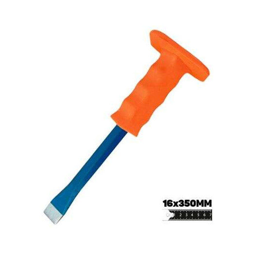 Blim Martillo de Acero al Carbono - Medidas: 16 X 350 mm - Resistente al Impacto - Mango con Protector TPR - Color Negro