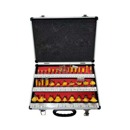 Blim Juego 35 Pcs Fresas 6mm para Madera