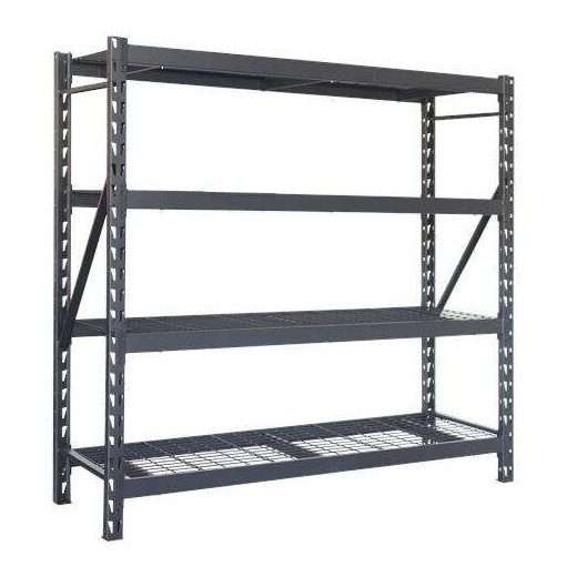 Blim Estanteria Metalica Ajustable - Dimensiones 195x183x61mm - Soporte 700kg por Balda - Facil Montaje - Recubrimiento Polvo Negro - Color Negro