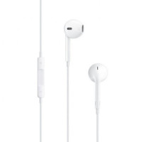 Apple EarPods Auriculares Binaurales - Microfono Integrado - Control de Volumen - Jack 3.5mm - Color Blanco