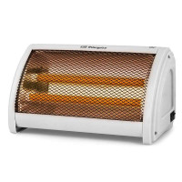 Orbegozo BP 3200 Estufa Ceramica Calor Instantaneo - Potencia 1000W - Dos Niveles de Calor - Asa de Transporte - Seguridad Antivuelco - Compacta y Eficiente