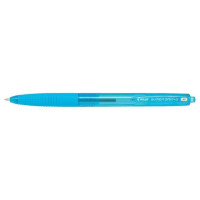 Pilot Boligrafo de Bola Retractil SuperGrip G - Punta Redonda 1.0mm - Trazo 0.4mm - Tinta de Aceite - Grip Ergonomico - Color Turquesa