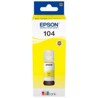 Epson 104 Amarillo Botella de Tinta Original - C13T00P440