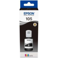 Epson 105 Negro Botella de Tinta Pigmentada Original - C13T00Q140