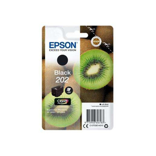 Epson 202 Negro Cartucho de Tinta Original - C13T02E14010