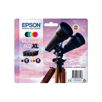 Epson 502XL Pack de 4 Cartuchos de Tinta Originales - C13T02W64010