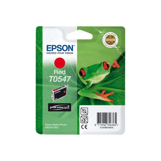 Epson T0547 Rojo Cartucho de Tinta Original - C13T05474010