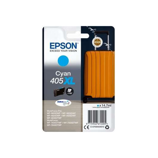 Epson 405XL Cyan Cartucho de Tinta Original - C13T05H24010