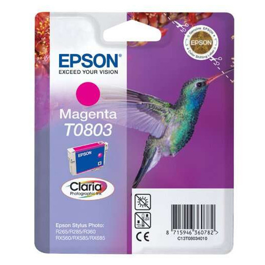 Epson T0803 Magenta Cartucho de Tinta Original - C13T08034011