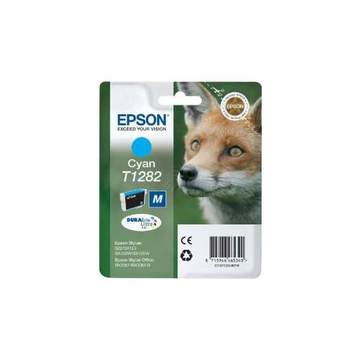 Epson T1282 Cyan Cartucho de Tinta Original - C13T12824012