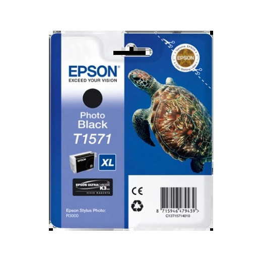 Epson T1571 Negro Photo Cartucho de Tinta Original - C13T15714010