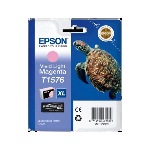 Epson T1576 Magenta Light Cartucho de Tinta Original - C13T15764010