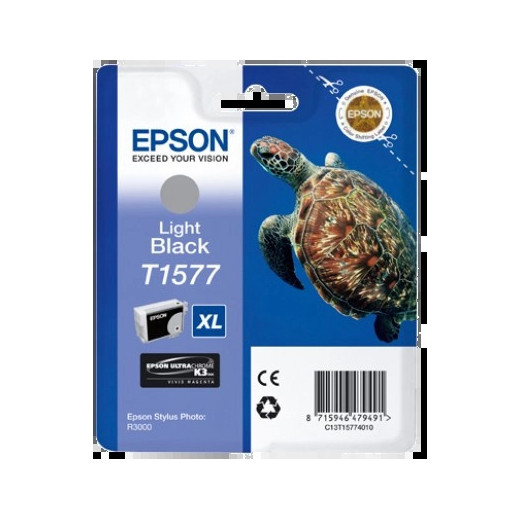 Epson T1577 Negro Light Cartucho de Tinta Original - C13T15774010