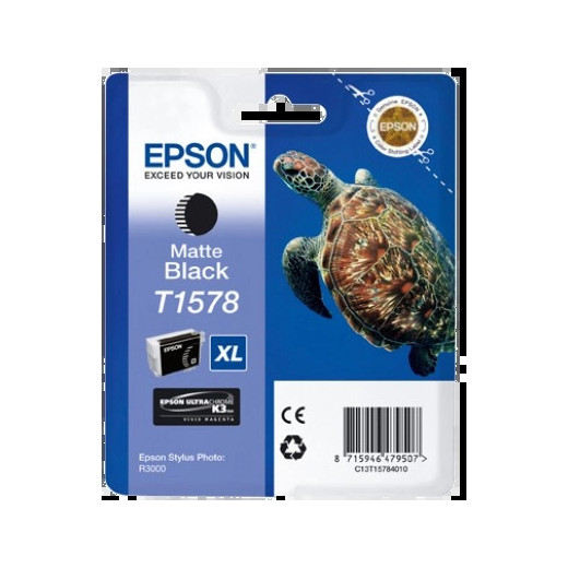 Epson T1578 Negro Mate Cartucho de Tinta Original - C13T15784010