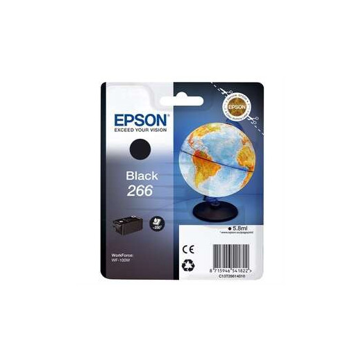 Epson T266 Negro Cartucho de Tinta Original - C13T26614010