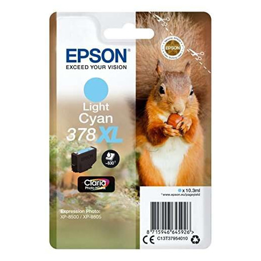 Epson 378XL Cyan Light Cartucho de Tinta Original - C13T37954010