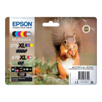 Epson 378XL/478XL Pack de 6 Cartuchos de Tinta Originales - C13T379D4010