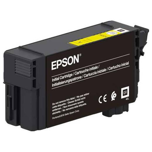 Epson T40C4 Amarillo Cartucho de Tinta UltraChrome XD2 Original C13T40C440