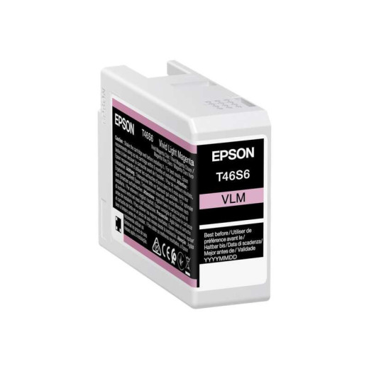 Epson T46S6 Magenta Light Vivido Cartucho de Tinta Original - C13T46S600