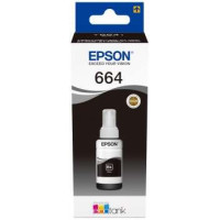 Epson T6641 Negro Botella de Tinta Original - C13T664140