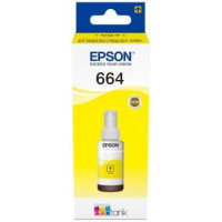 Epson T6644 Amarillo Botella de Tinta Original - C13T664440