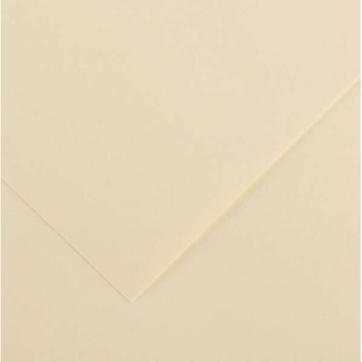 Canson Guarro Pack de 25 Cartulinas Iris de 185g - 50x65cm - Color Crema