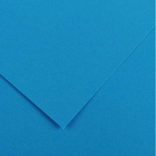 Canson Guarro Pack de 25 Cartulinas Iris de 185g - 50x65cm - Color Azul Mar