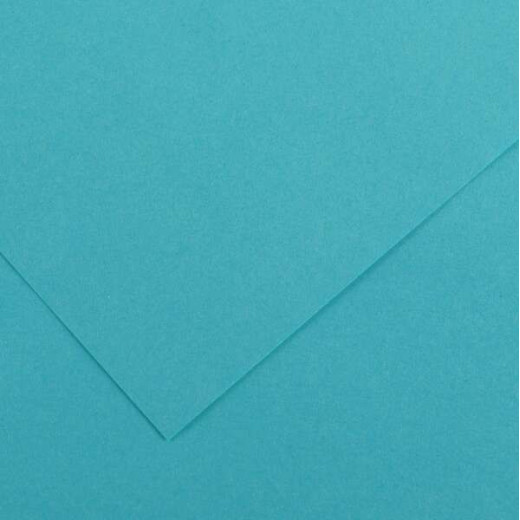 Canson Guarro Pack de 25 Cartulinas Iris de 185g - 50x65cm - Color Azul Turquesa