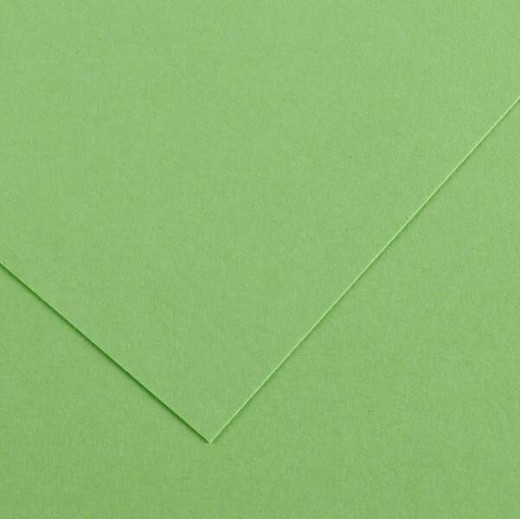 Canson Guarro Pack de 25 Cartulinas Iris de 185g - 50x65cm - Color Verde Manzana
