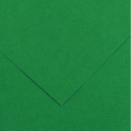 Canson Guarro Pack de 25 Cartulinas Iris de 185g - 50x65cm - Color Verde Abeto