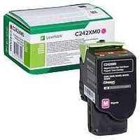 Lexmark C2425/C2535/MC2425/MC2535/MC2640 Magenta Cartucho de Toner Original - C242XM0