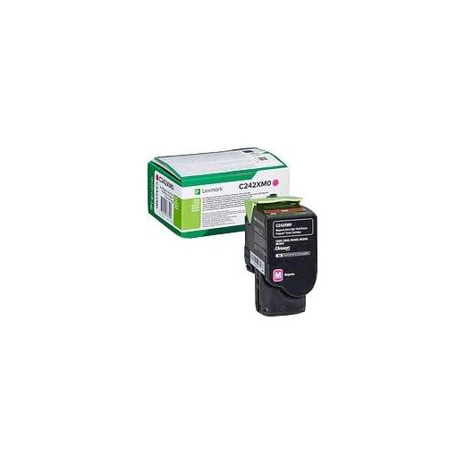 Lexmark C2425/C2535/MC2425/MC2535/MC2640 Magenta Cartucho de Toner Original - C242XM0