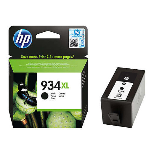 HP 934XL Negro Cartucho de Tinta Original - C2P23AE