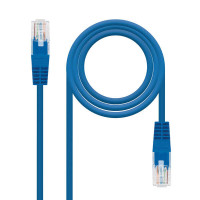 Nanocable Cable de Red Latiguillo RJ45 Cat.6 UTP AWG24 3m - Color Azul