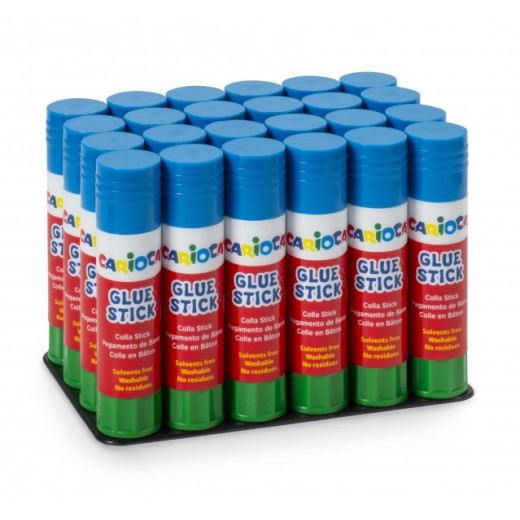 Carioca Expositor de 24 Pegamentos de Barra - Ideal para Casa