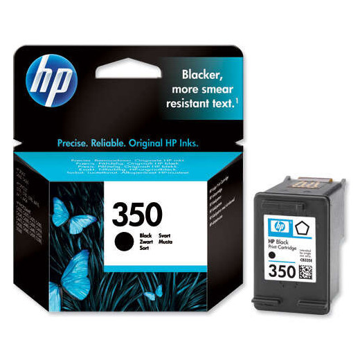 HP 350 Negro Cartucho de Tinta Original - CB335EE