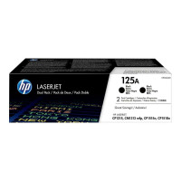 HP CB540A Negro Pack de 2 Cartuchos de Toner Originales - 125A