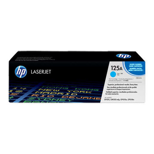 HP CB541A Cyan Cartucho de Toner Original - 125A