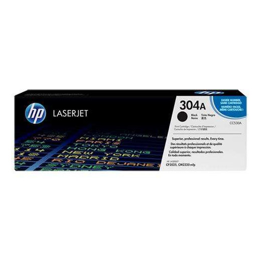 HP CC530A Negro Cartucho de Toner Original - 304A