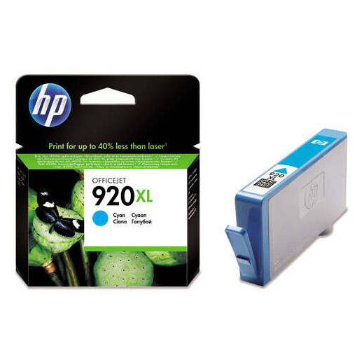 HP 920XL Cyan Cartucho de Tinta Original - CD972AE