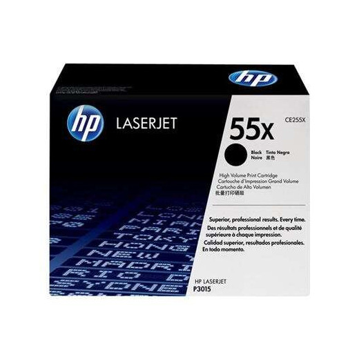 HP CE255X Negro Cartucho de Toner Original - 55X