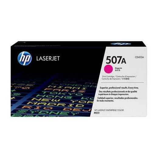 HP CE403A Magenta Cartucho de Toner Original - 507A