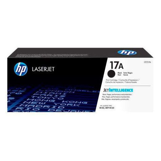 HP CF217A Negro Cartucho de Toner Original - 17A