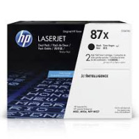 HP CF287XD Negro Pack de 2 Cartuchos de Toner Original - 87X