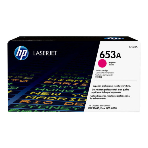 HP CF323A Magenta Cartucho de Toner Original - 653A